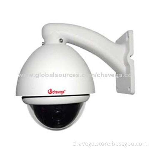 10x Optical Focus Mini High-speed Waterproof Wi-Fi PTZ Outdoor Dome IP Camera, 2V DC, 2A